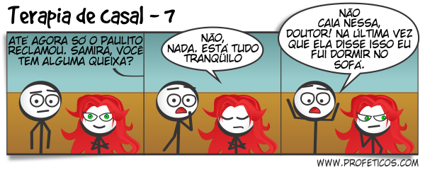 Terapia de Casal 7 queixas