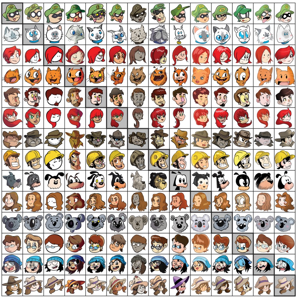 webcomics 14 artistas 196 personagens