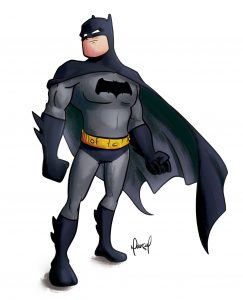 Batman-Sketch-illustration-ilustraÃ§Ã£o-desenho-esboÃ§o