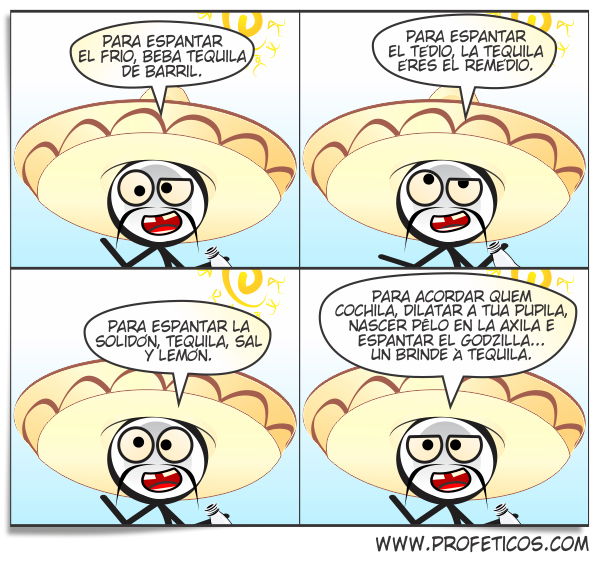 Tequila pra tudo