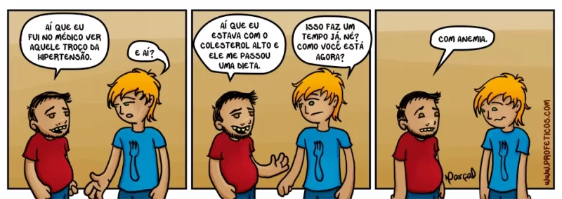 Os porpetas e a dieta