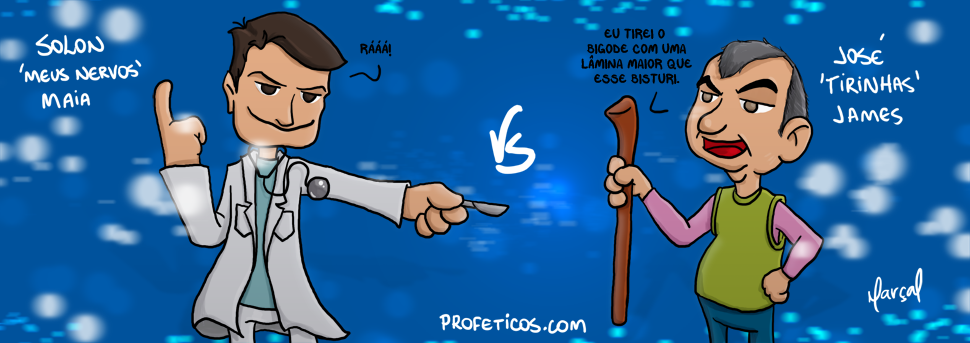 LP Solon Maia Meus nervos Tirinhas do Zé José James Proféticos