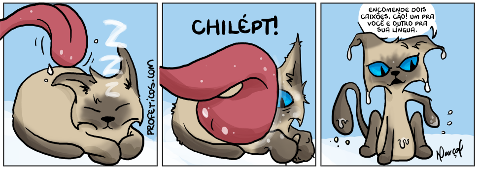 Ziper a sua lingua mutante