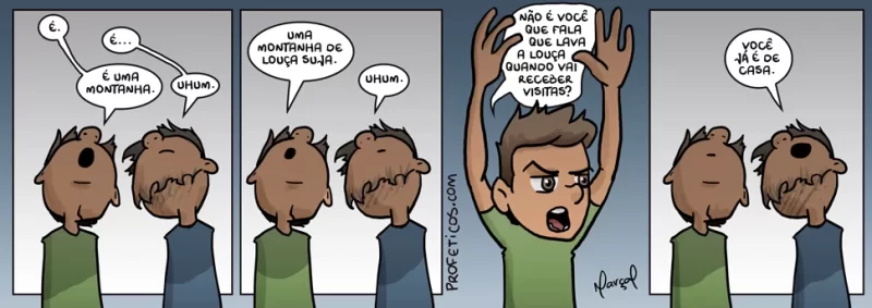 Marçal e a melhor hora para lavar a louça 2