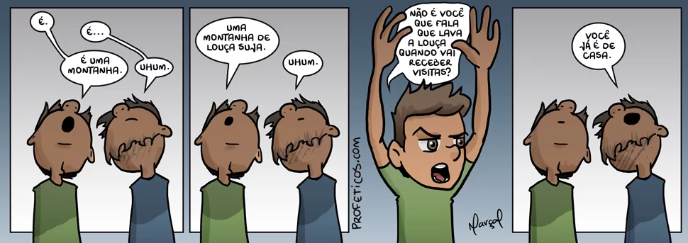 Marçal e a melhor hora para lavar a louça 2