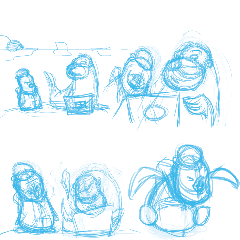 Will e Wes O que come um filhote S