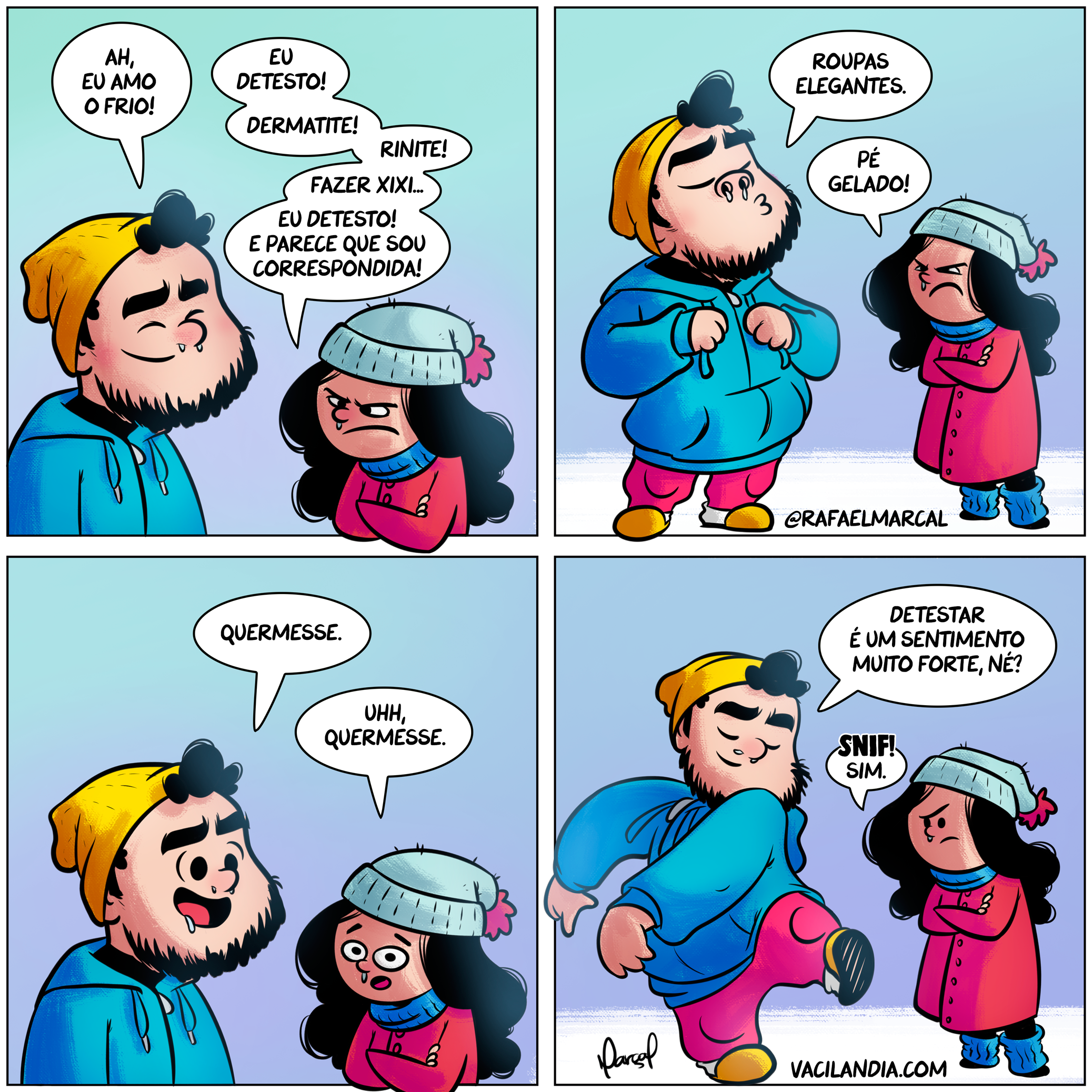 Bocos e o inverno
