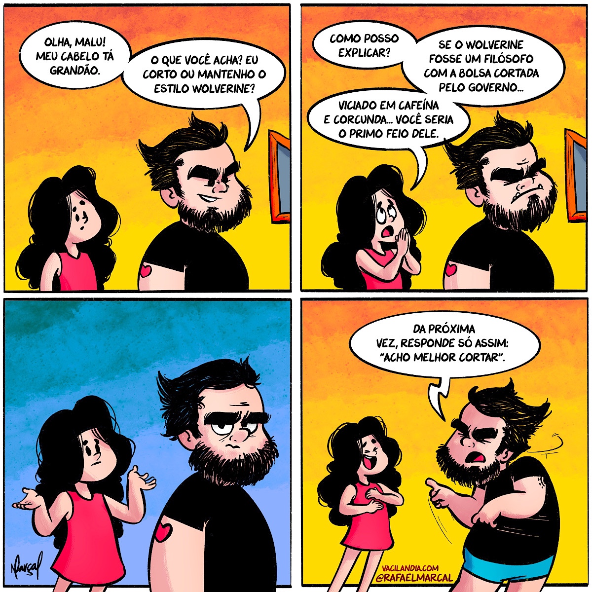 Bocó e o Cabelo grande