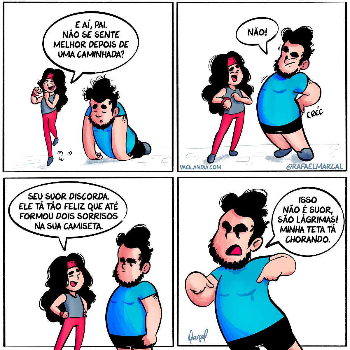Bocó e a caminhada