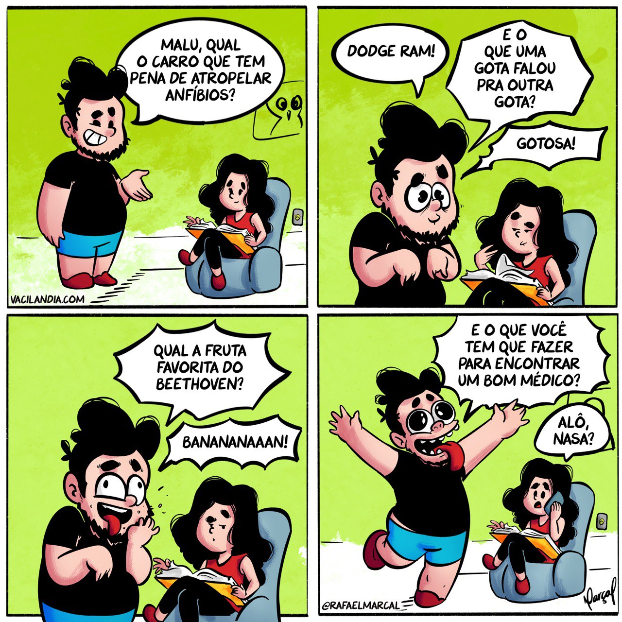 Bocó Hilário 12 | webcomics, sexta infame, piadinhas, piadas, infame, humor, hilário, charadas, bocó