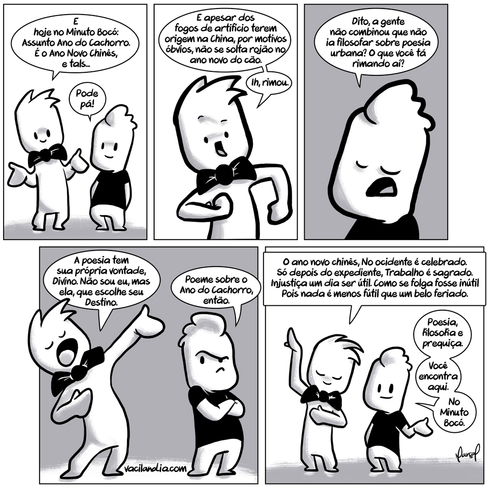 Dito e Divino – Ano do Cachorro, Poesia e Filosofia
